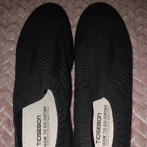 Tiosebon Women's Black Shoes Size 10 Brand New Without Packaging.